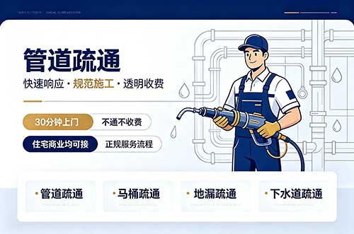 嵊州管道疏通