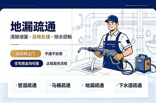 嵊州地漏疏通