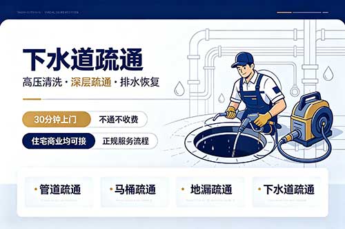 嵊州下水道疏通